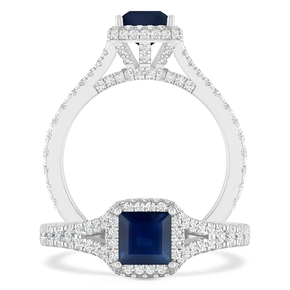 White Gold - Sapphire