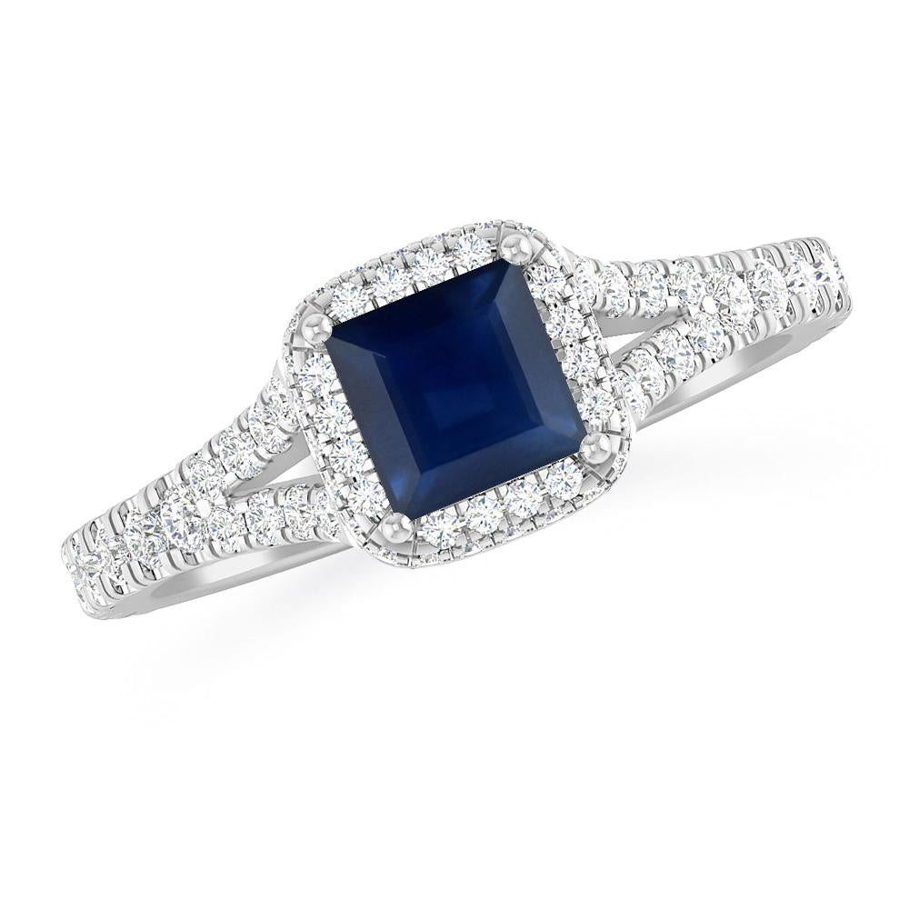 White Gold - Sapphire