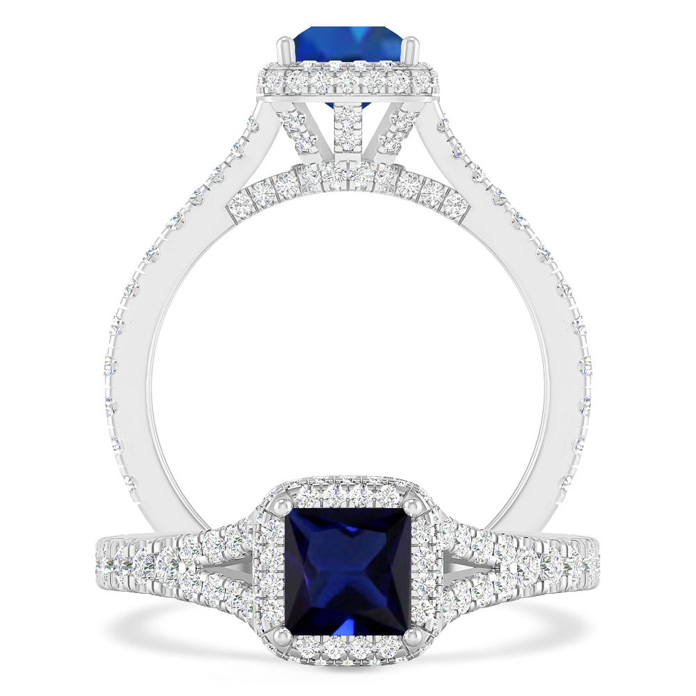 White Gold - Sapphire
