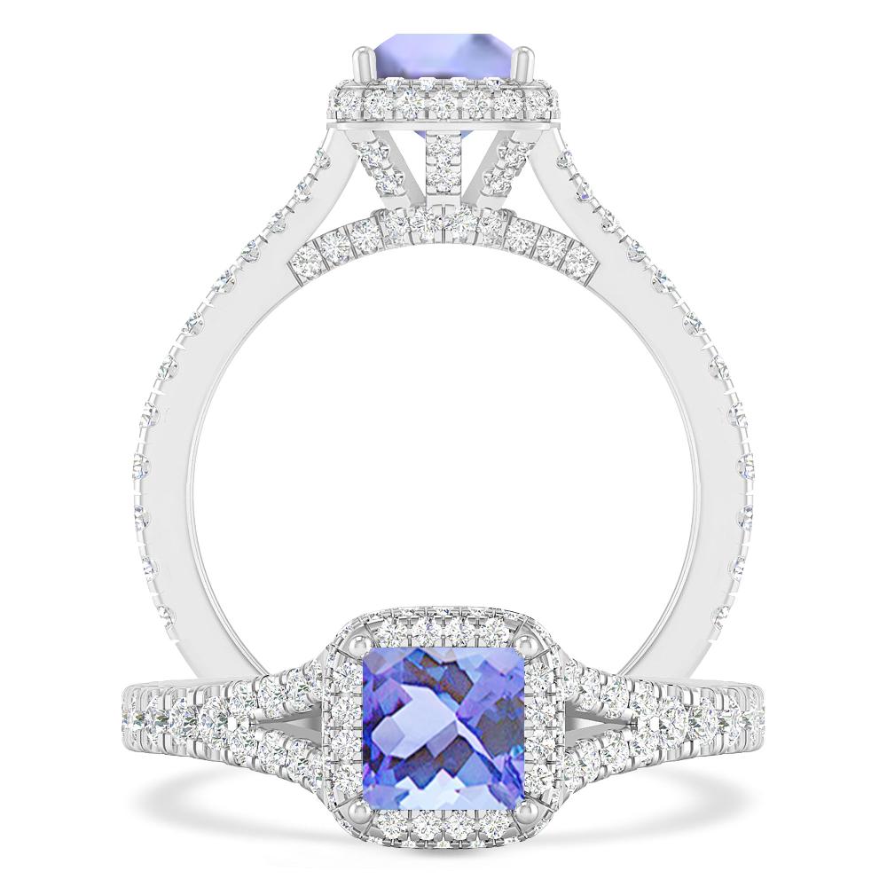 White Gold - Tanzanite