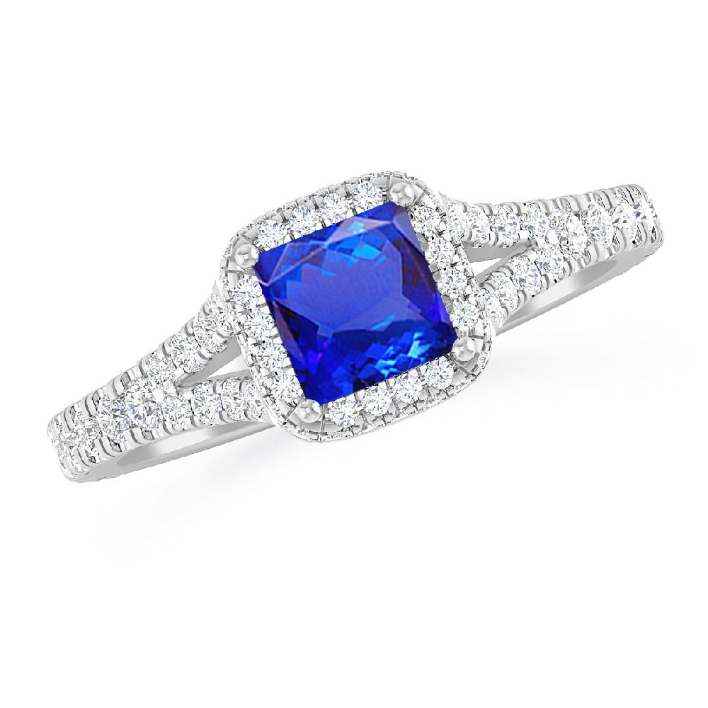 White Gold - Tanzanite