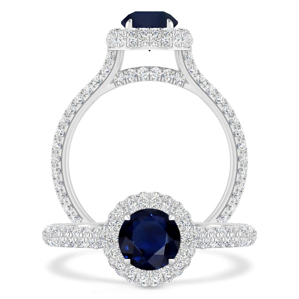 White Gold - Sapphire