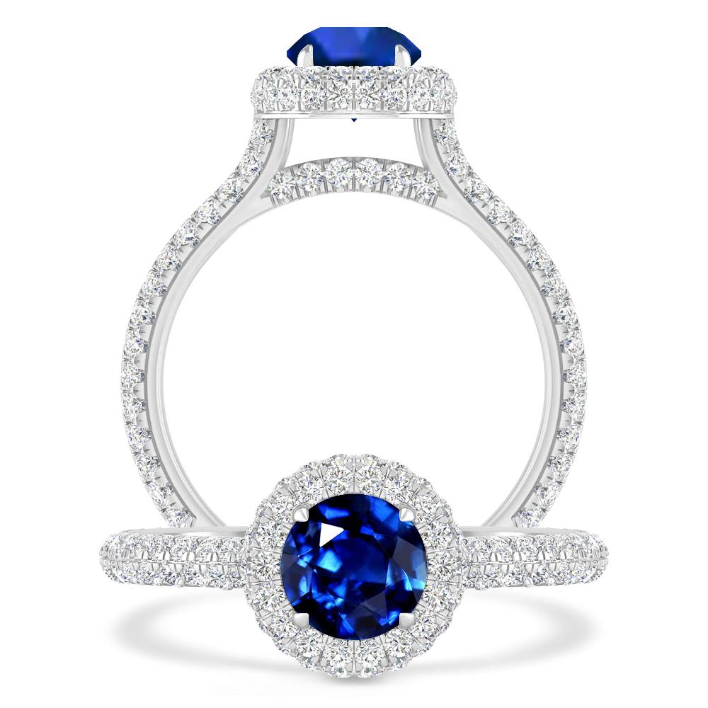 White Gold - Sapphire