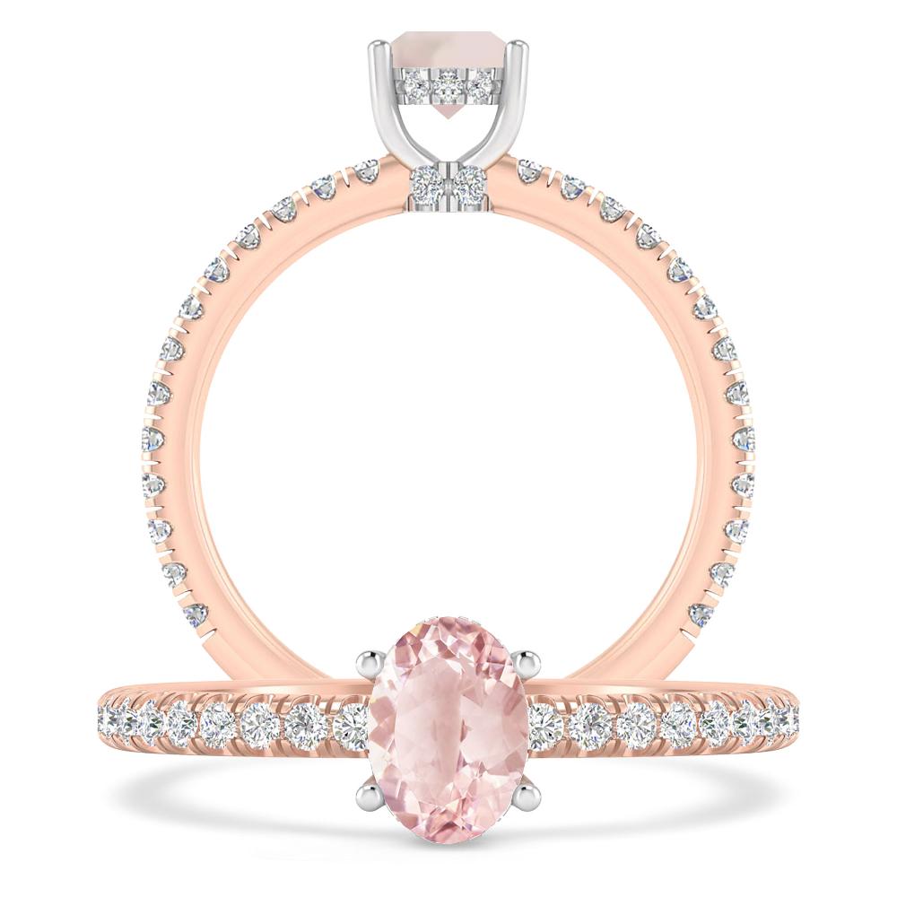 Rose Gold - Morganite