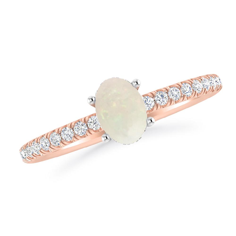 Rose Gold - Opal