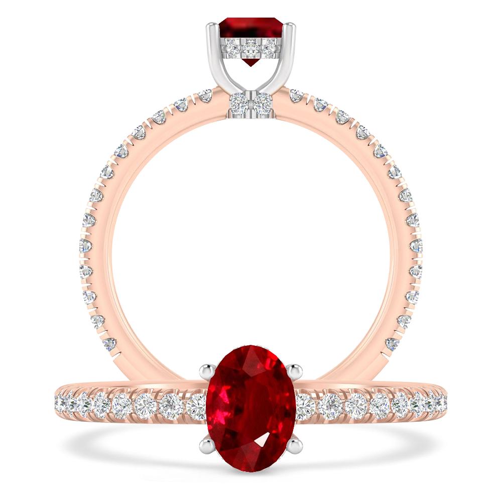 Rose Gold - Ruby