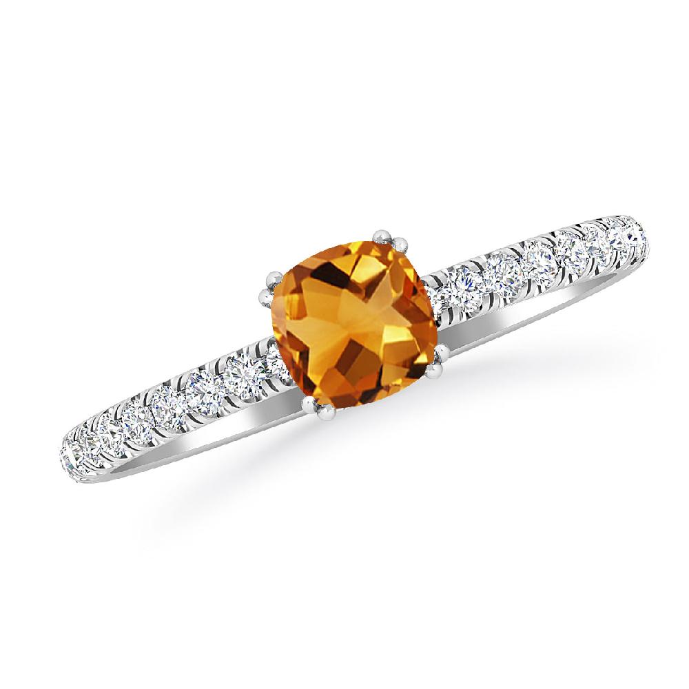 White Gold - Citrine