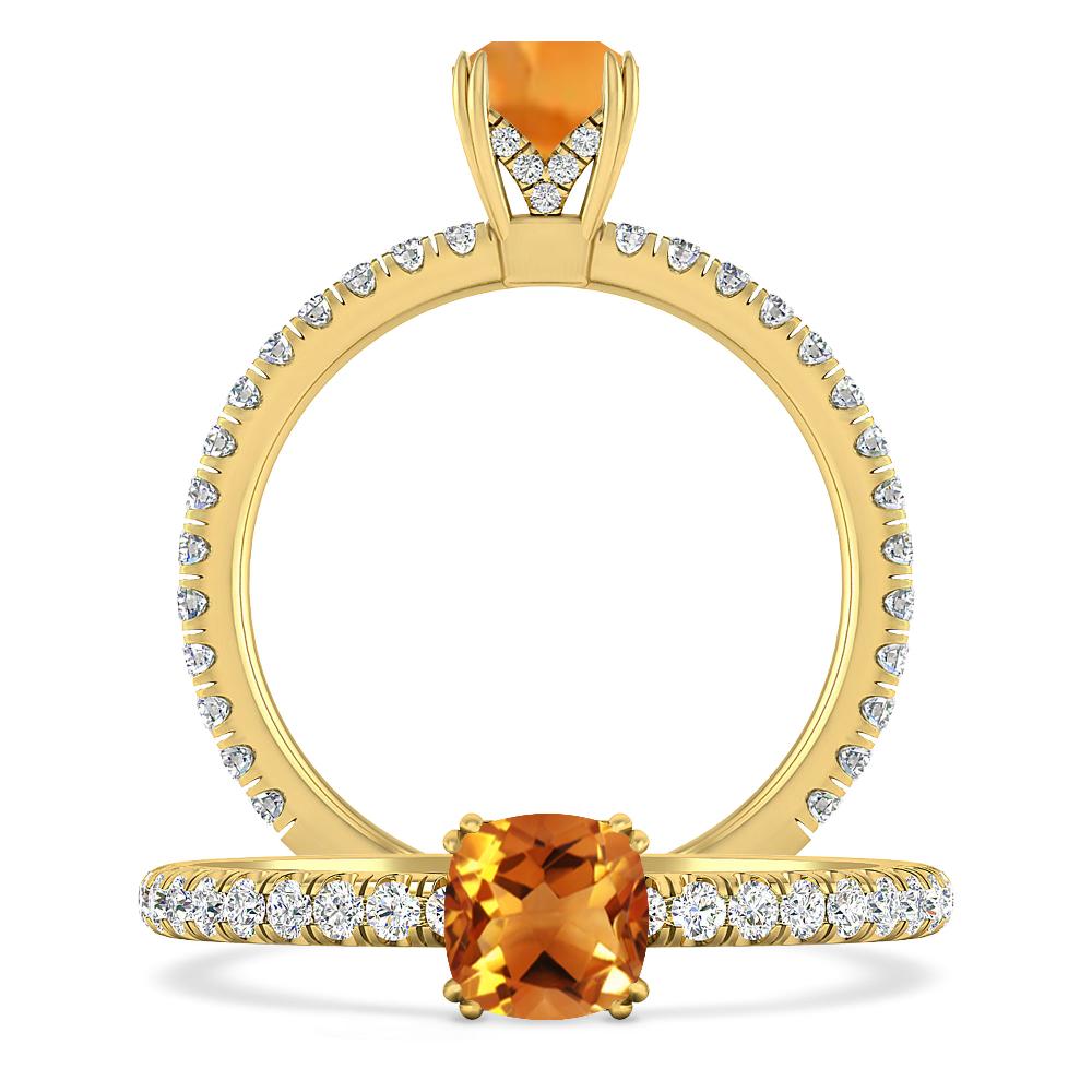 Yellow Gold - Citrine