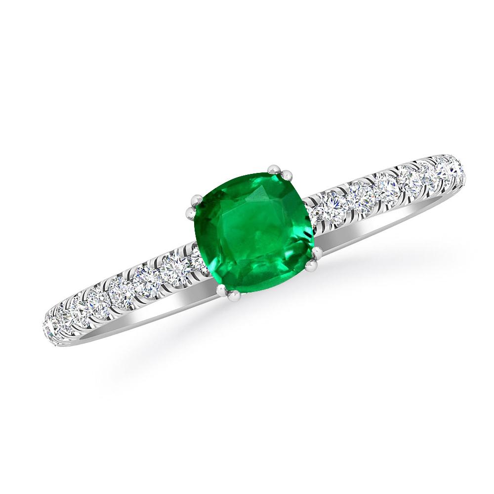White Gold - Emerald