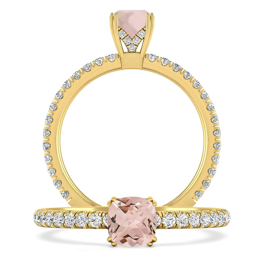 Yellow Gold - Morganite