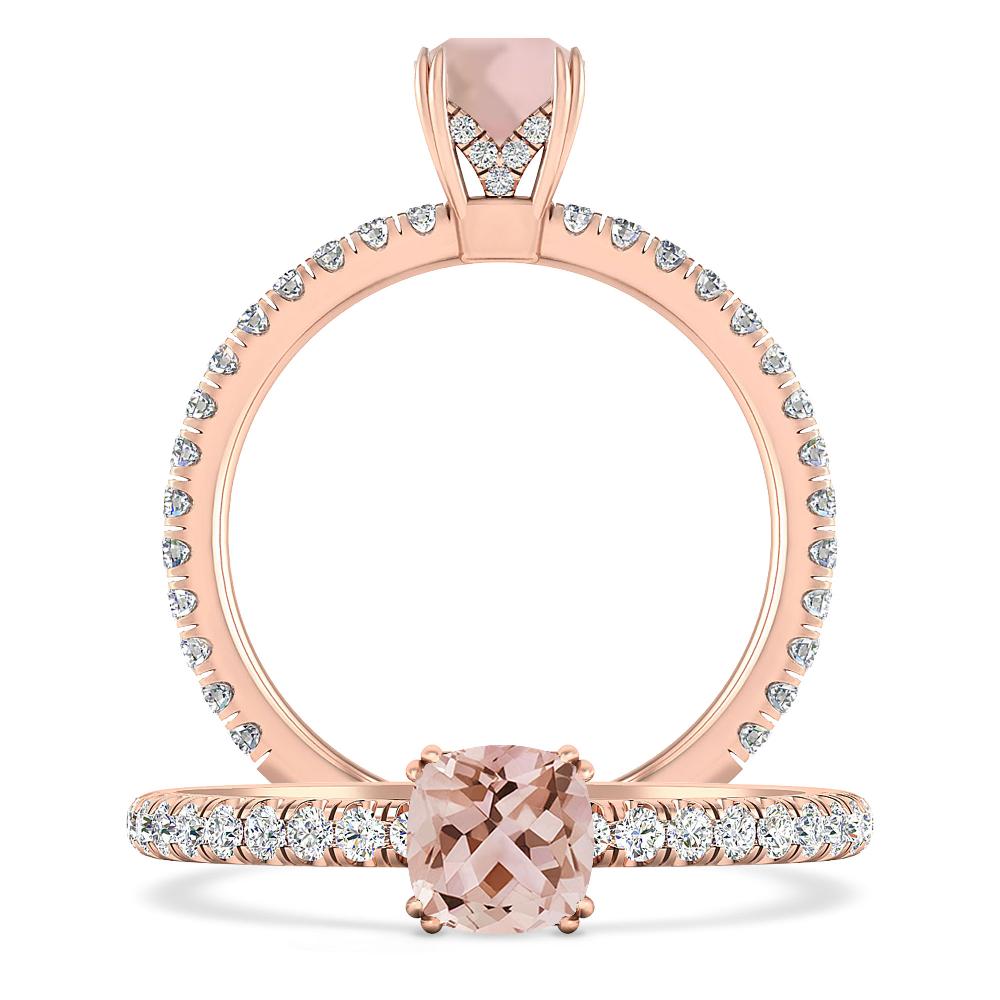 Rose Gold - Morganite