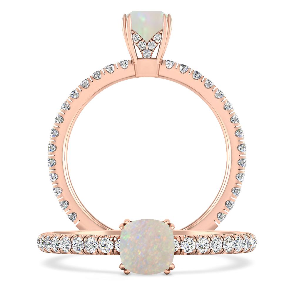 Rose Gold - Opal