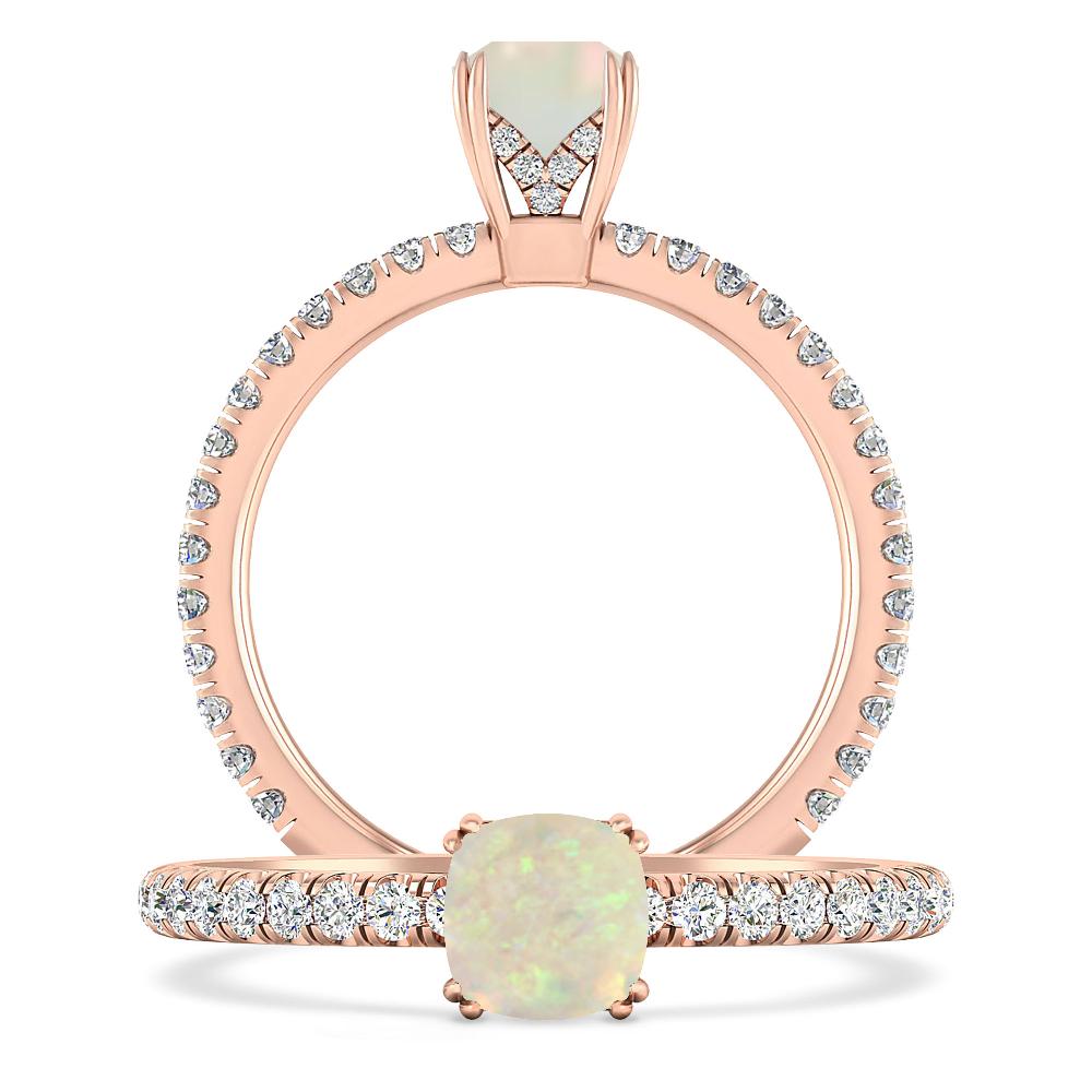 Rose Gold - Opal