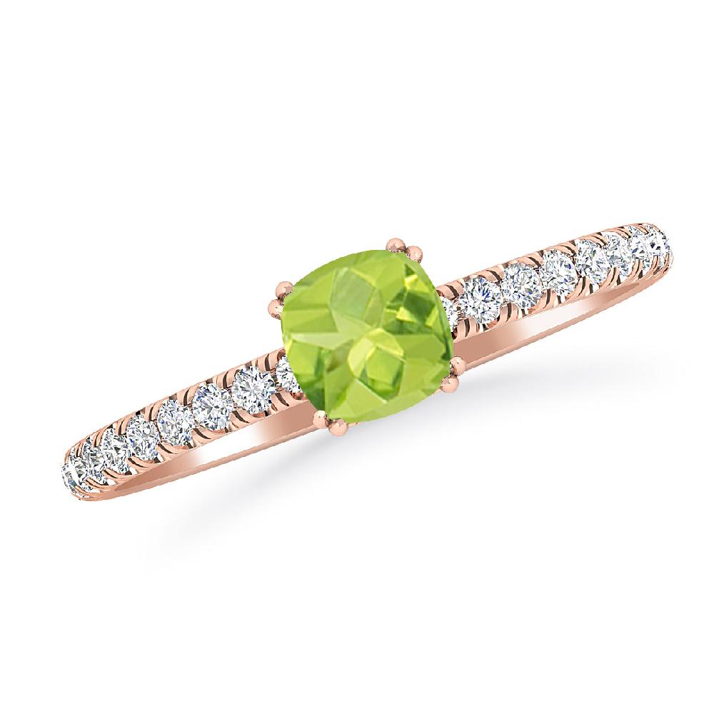 Rose Gold - Peridot