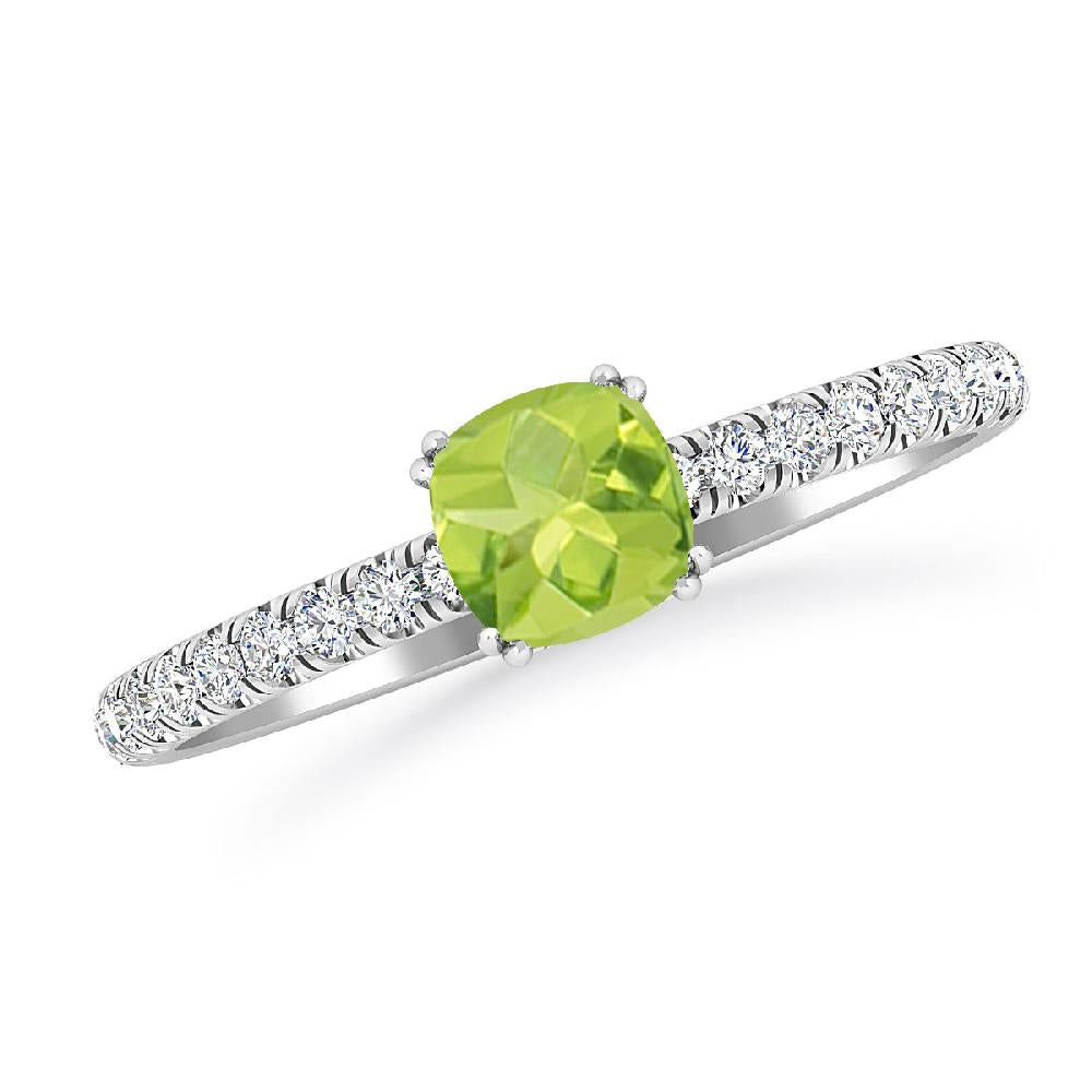 White Gold - Peridot