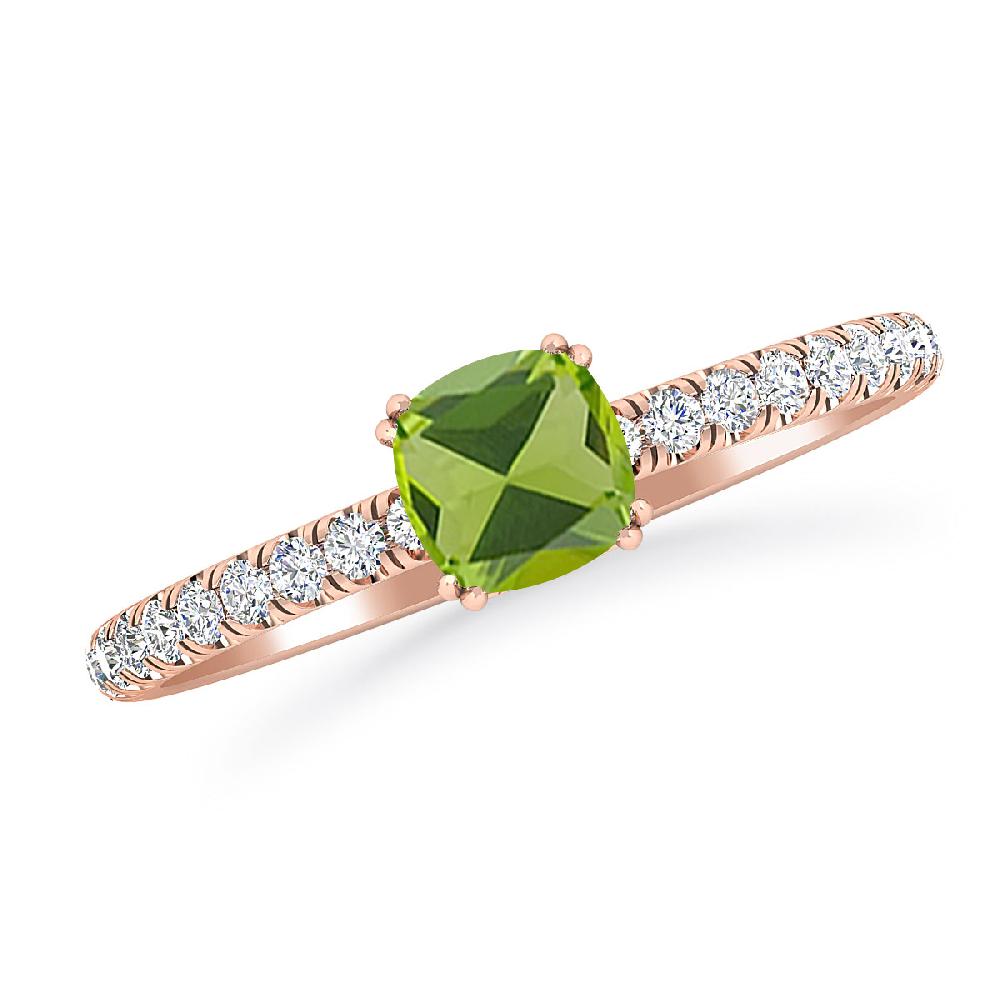 Rose Gold - Peridot