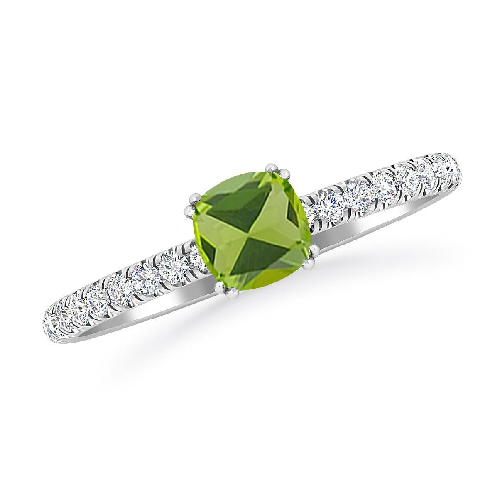 White Gold - Peridot