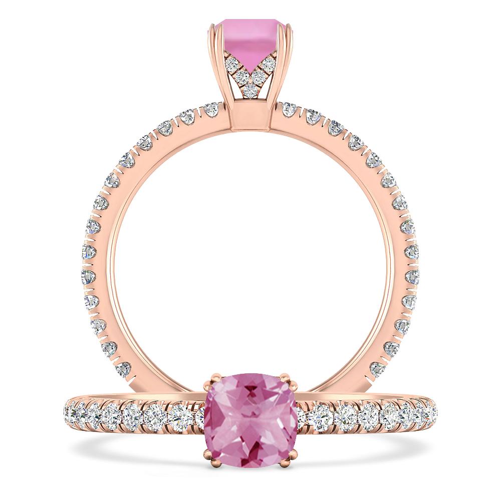Rose Gold - Pink Tourmaline