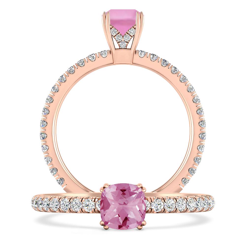 Rose Gold - Pink Tourmaline