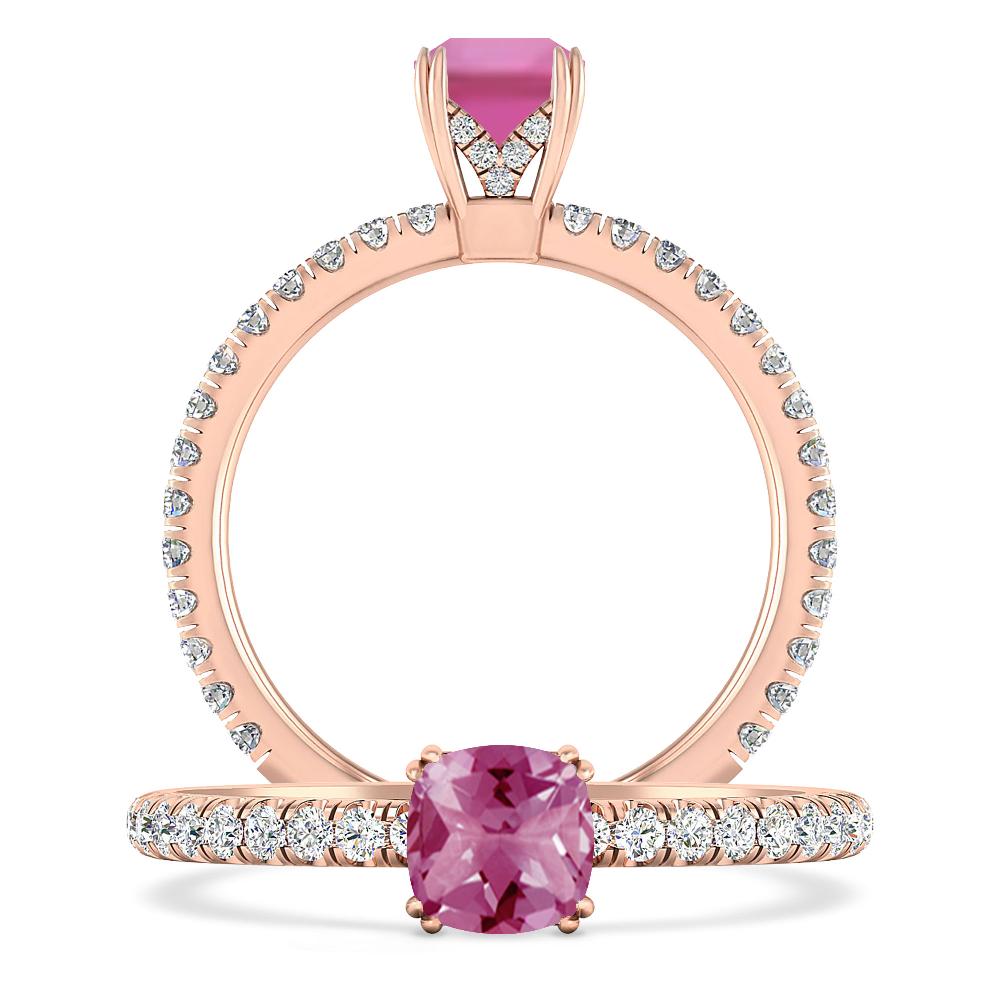 Rose Gold - Pink Tourmaline