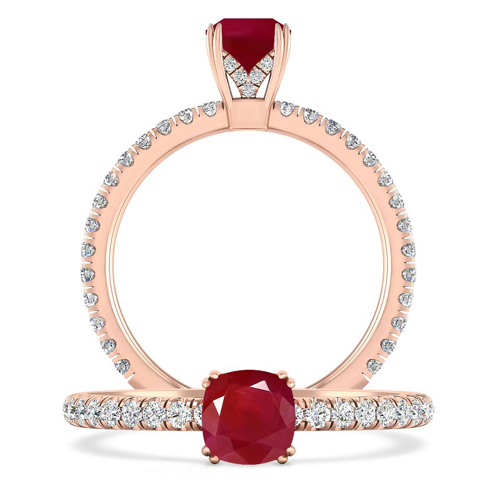 Rose Gold - Ruby