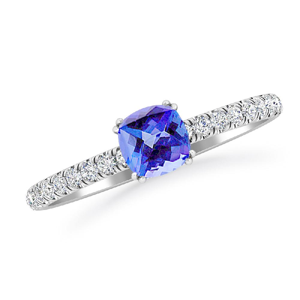 White Gold - Tanzanite