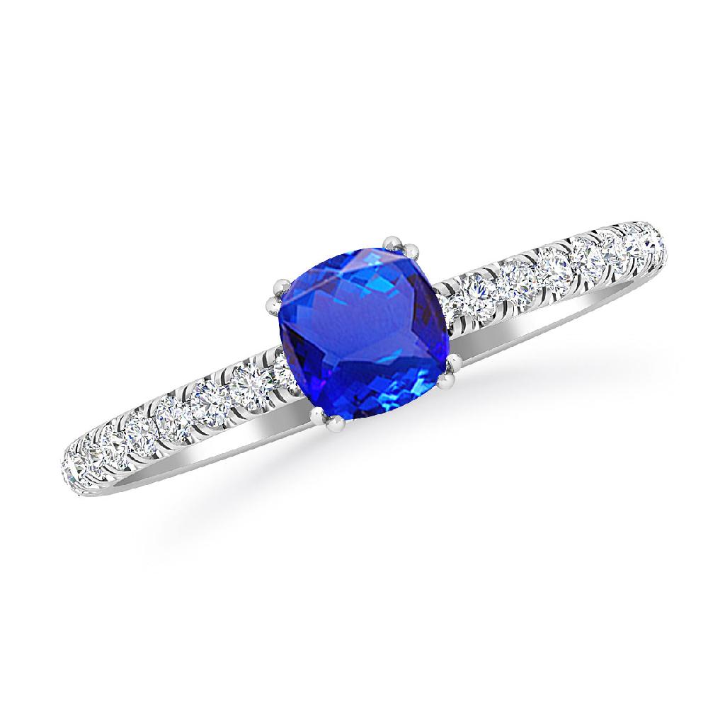 White Gold - Tanzanite