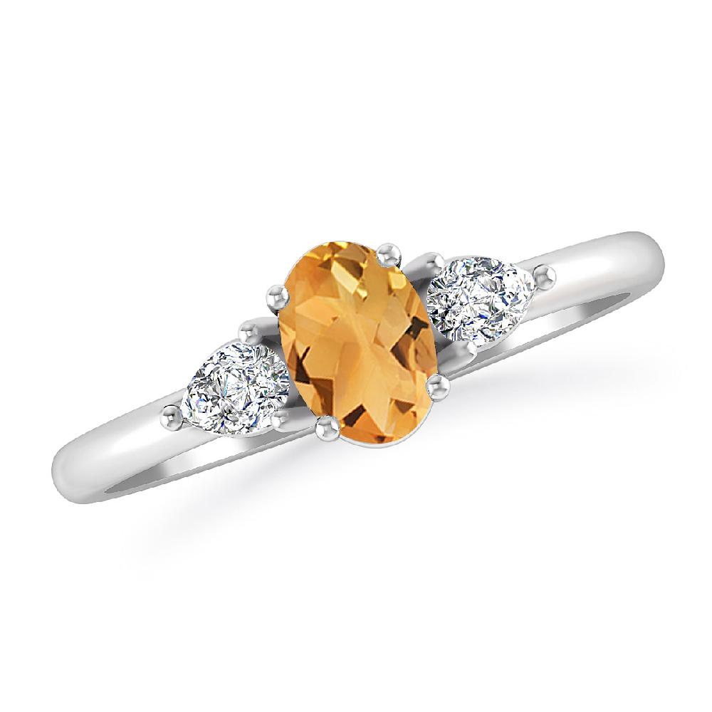 White Gold - Citrine