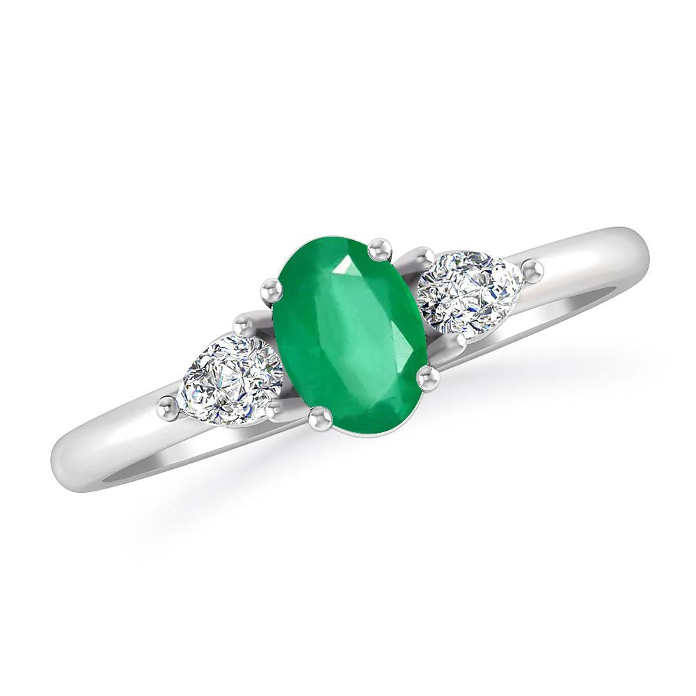White Gold - Emerald