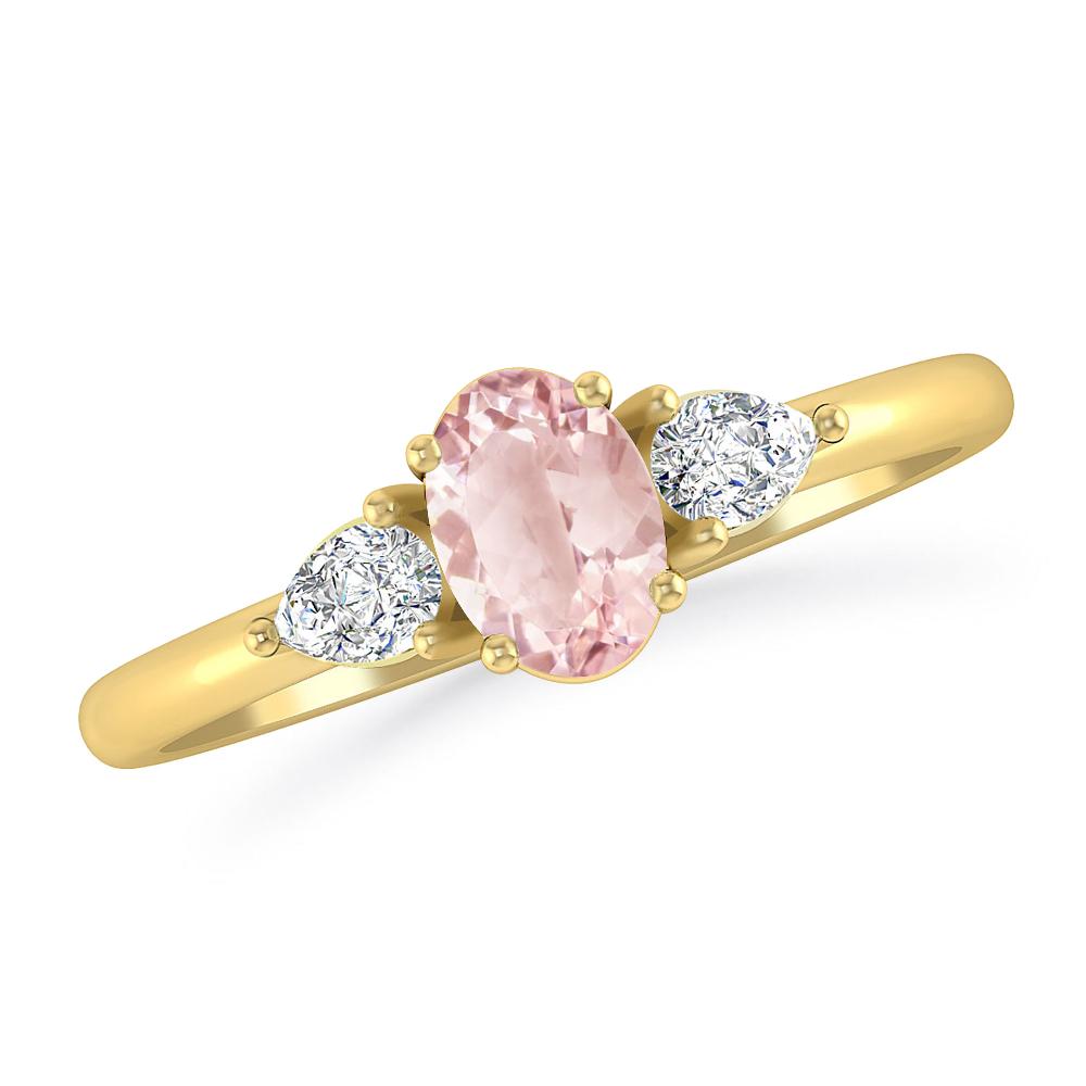 Yellow Gold - Morganite