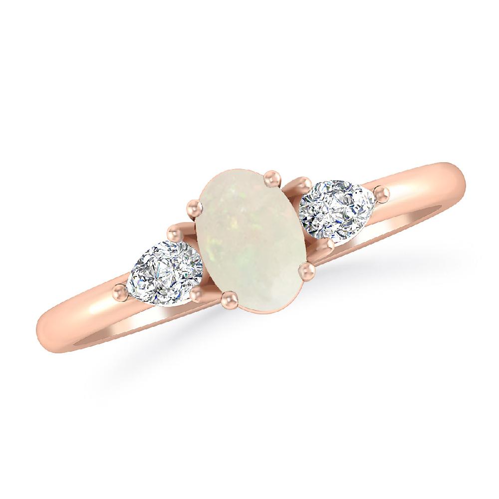 Rose Gold - Opal