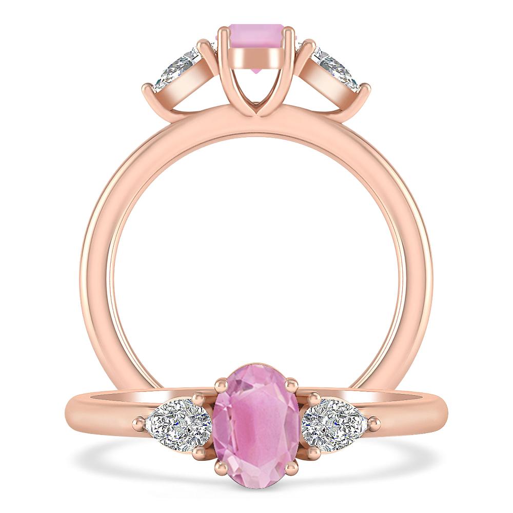 Rose Gold - Pink Tourmaline