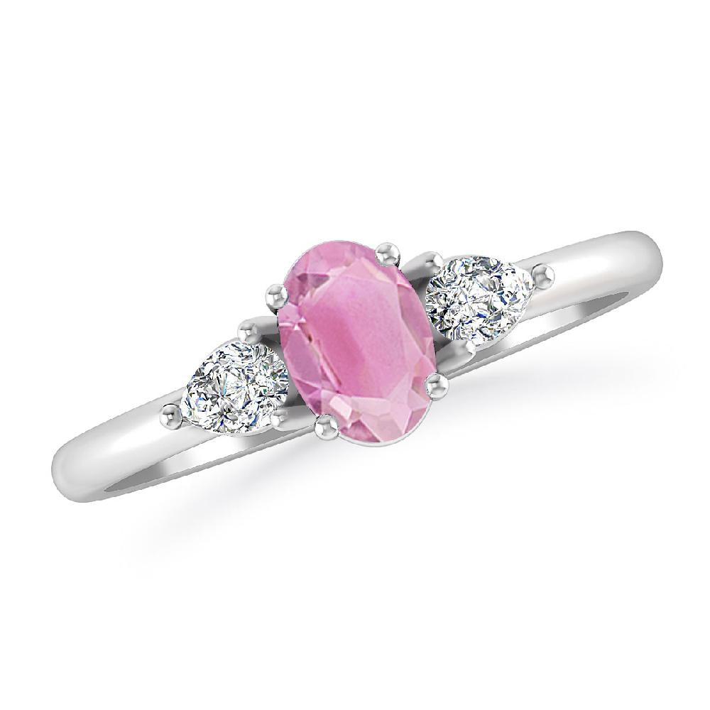 White Gold - Pink Tourmaline
