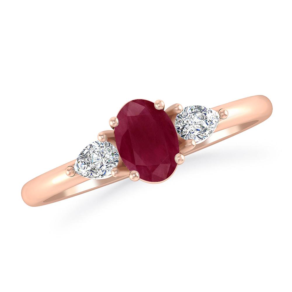 Rose Gold - Ruby