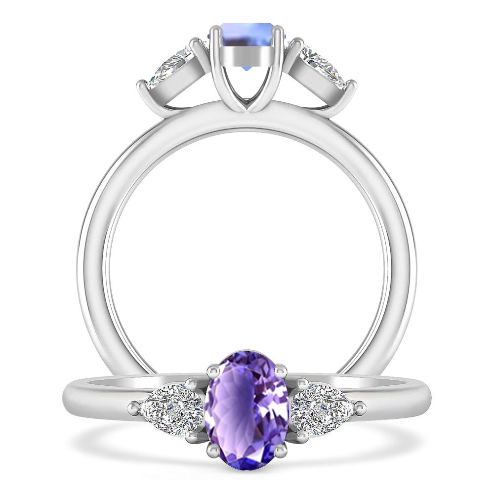 White Gold - Tanzanite
