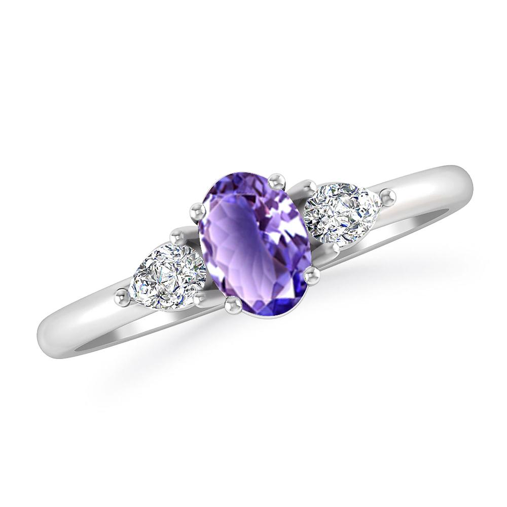 White Gold - Tanzanite