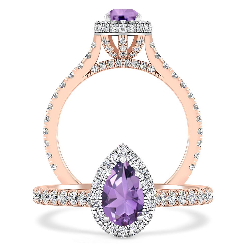 Rose Gold - Amethyst