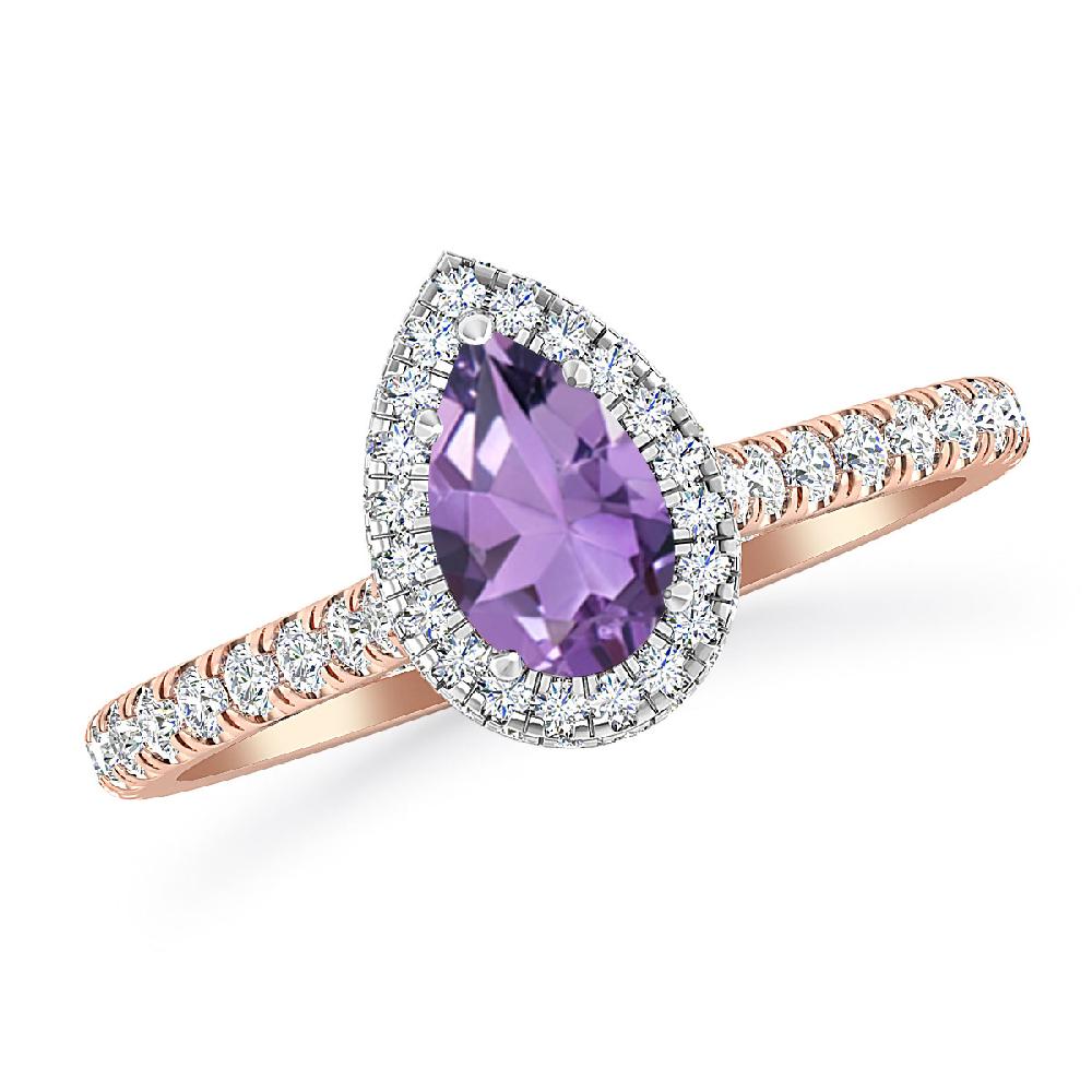 Rose Gold - Amethyst