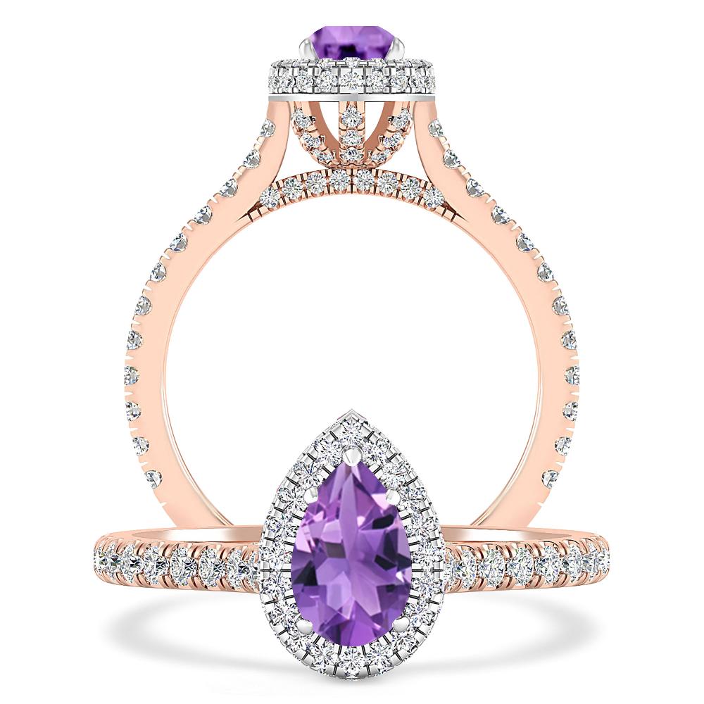 Rose Gold - Amethyst