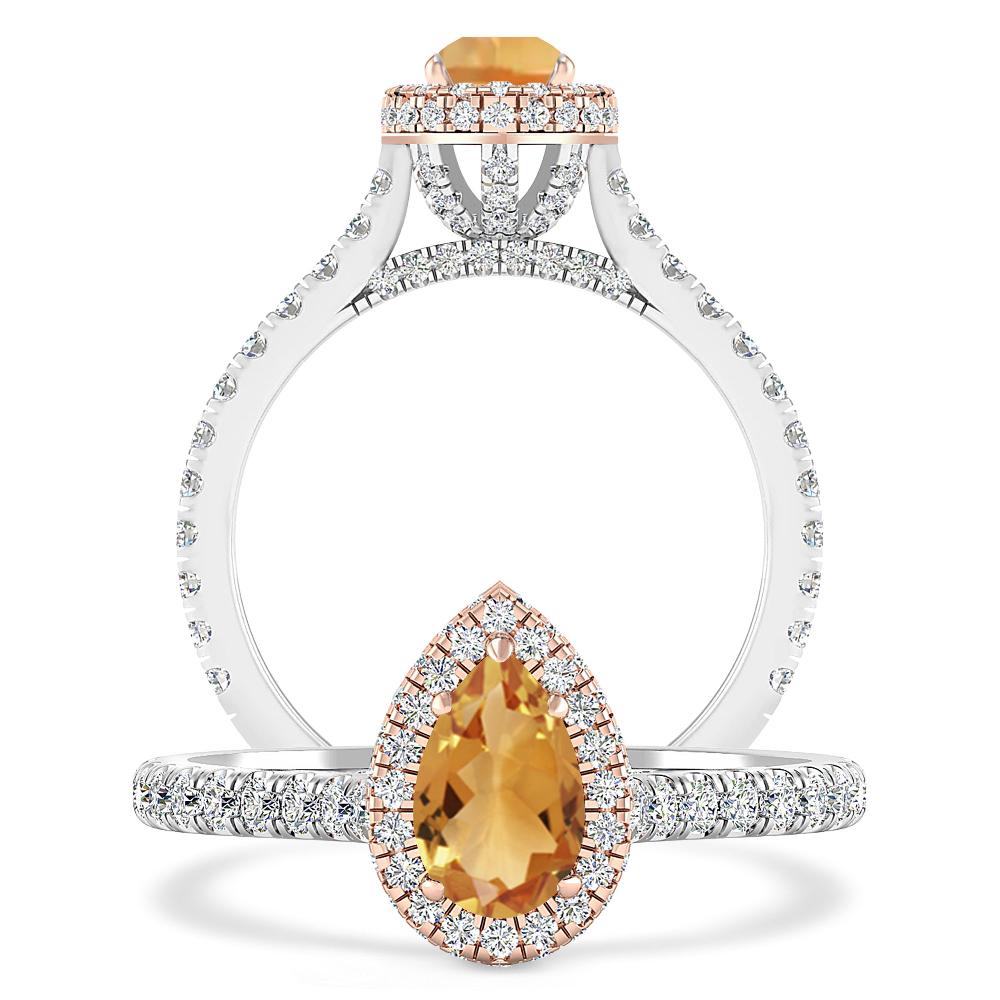 White Gold - Citrine