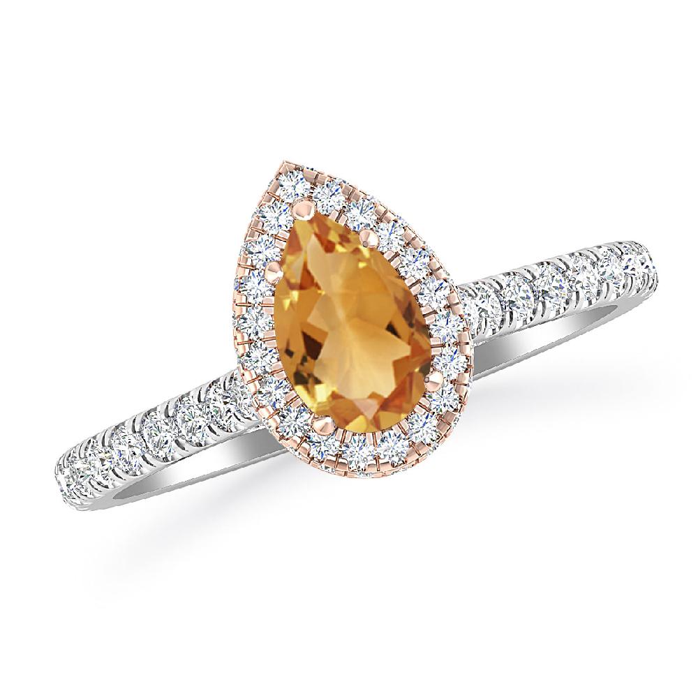 White Gold - Citrine