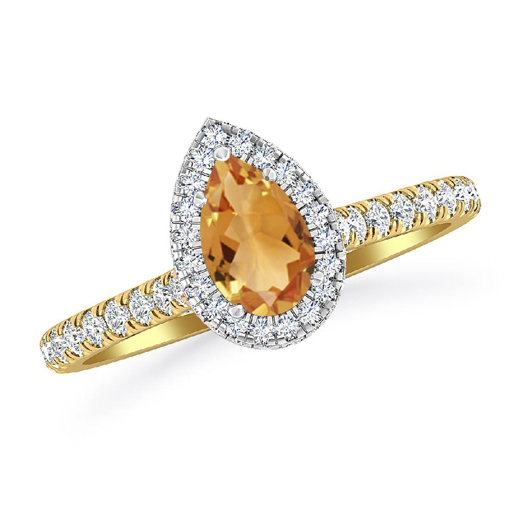 Yellow Gold - Citrine