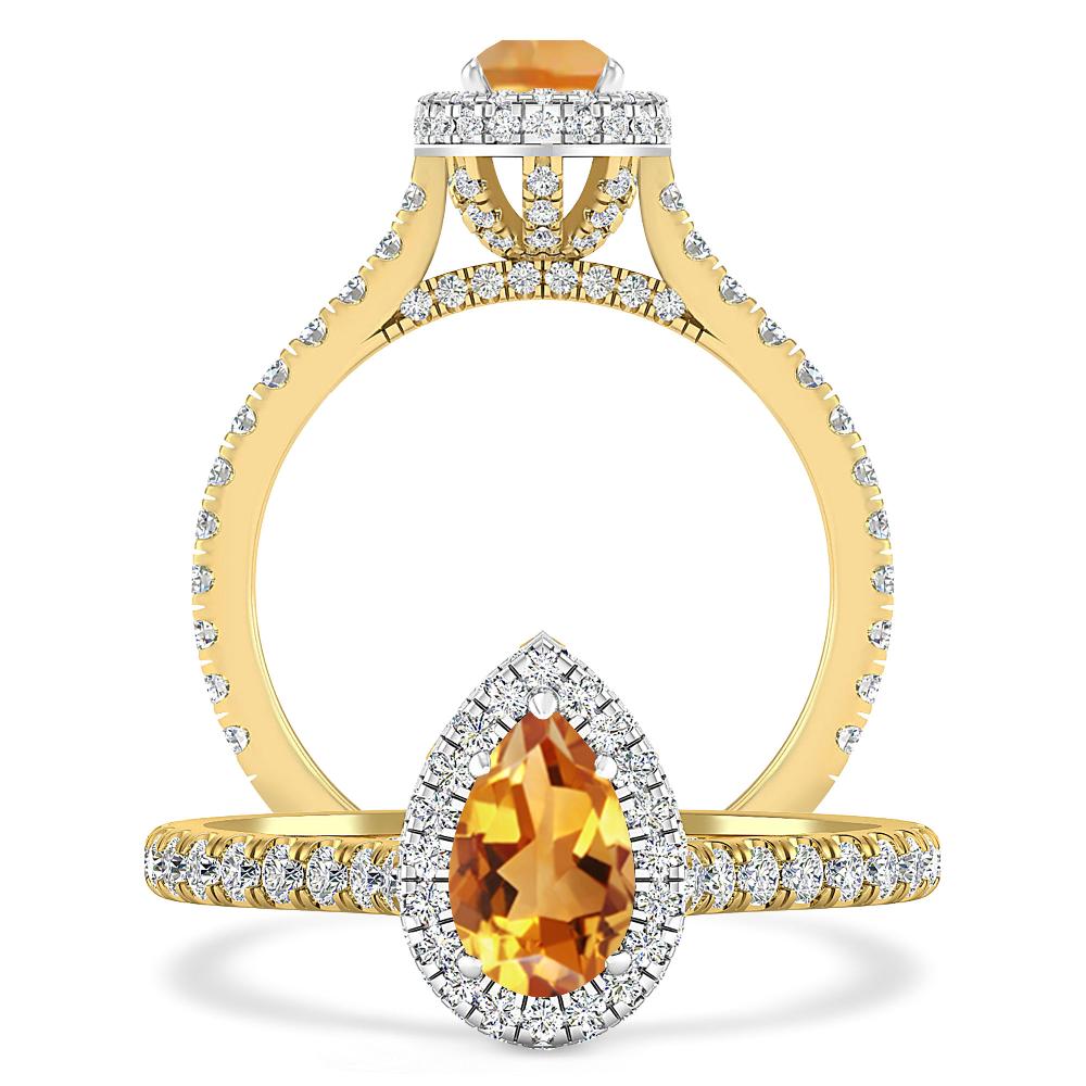 Yellow Gold - Citrine