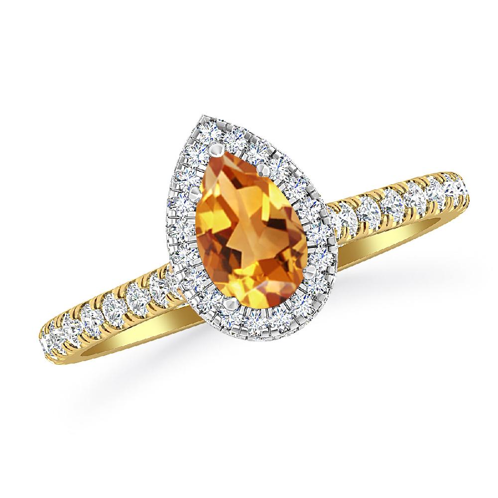 Yellow Gold - Citrine