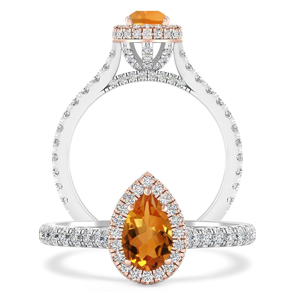 White Gold - Citrine