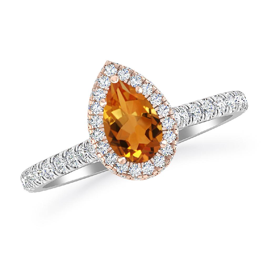 White Gold - Citrine