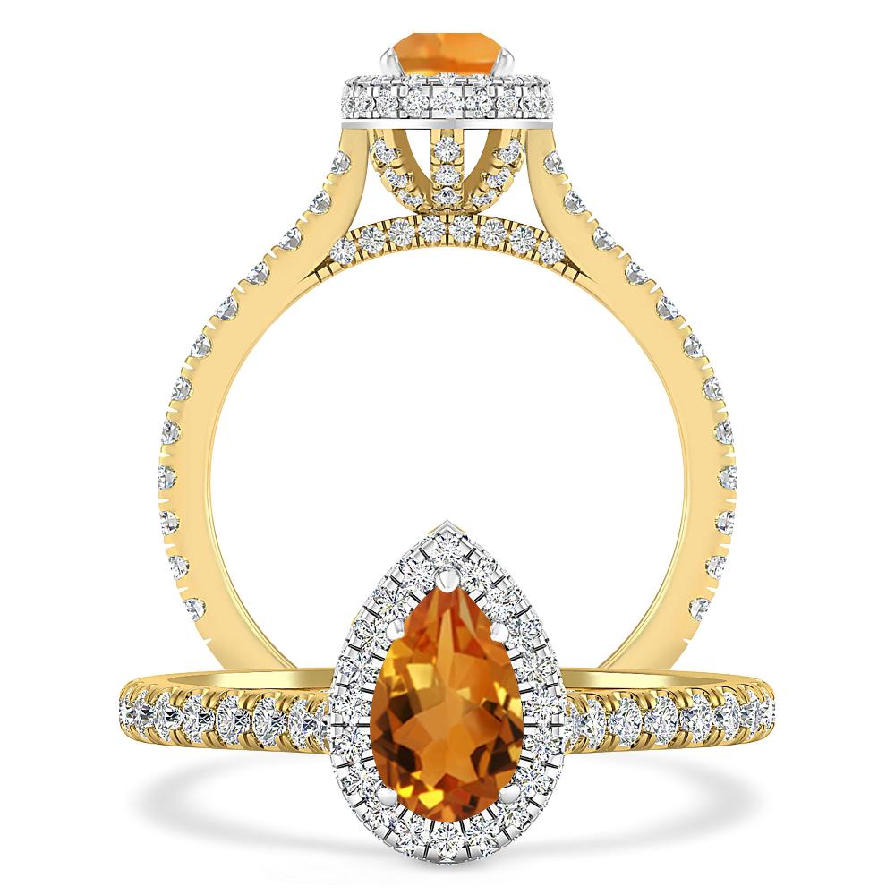 Yellow Gold - Citrine