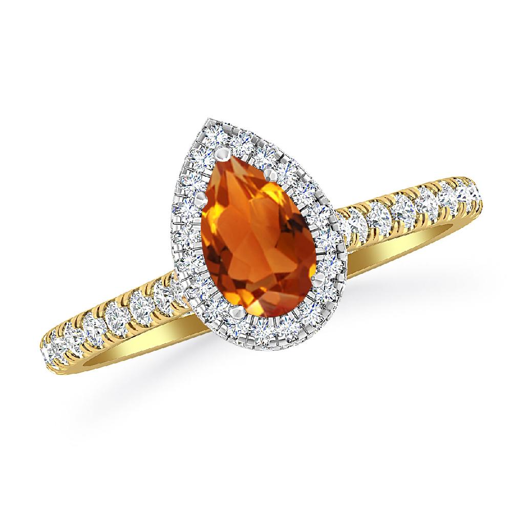 Yellow Gold - Citrine