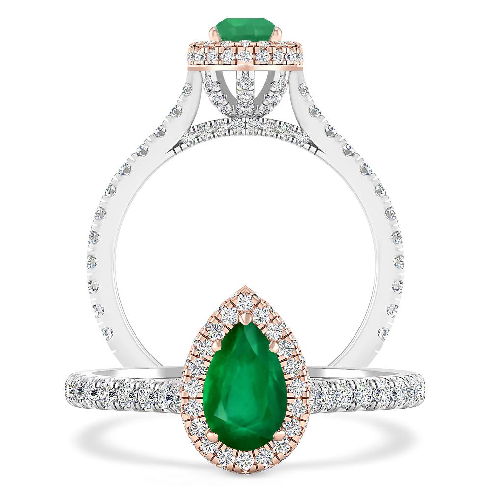 White Gold - Emerald