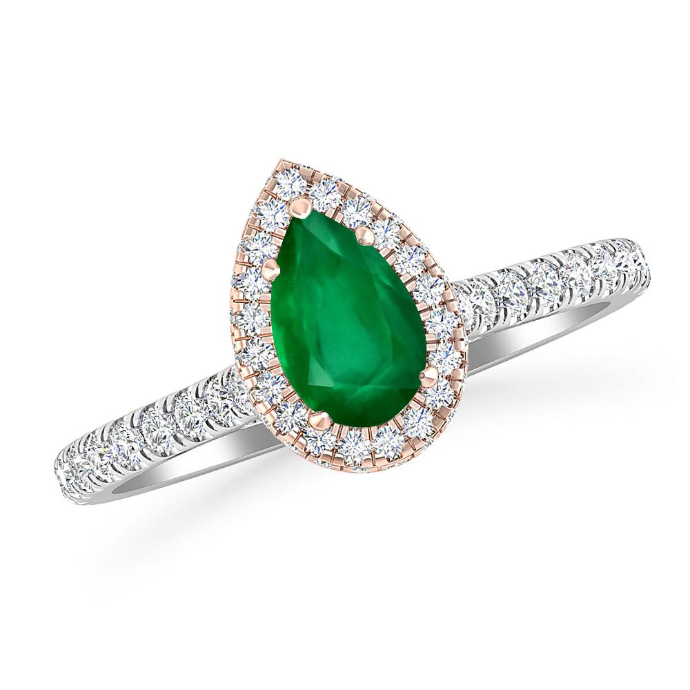 White Gold - Emerald